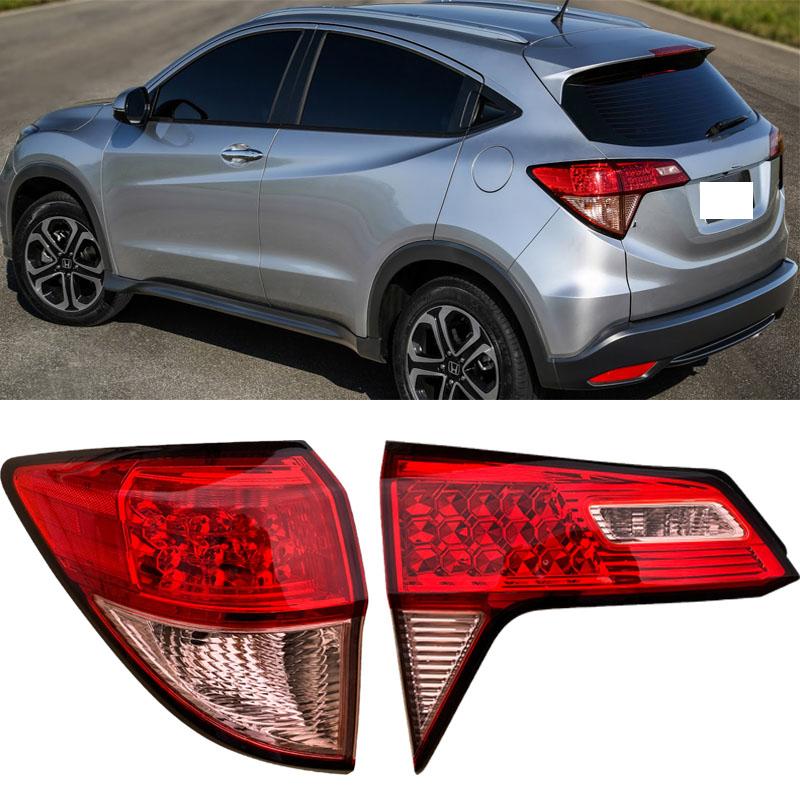 Для Honda Vezel HR-V HRV 2015 2016 2017 2018 Автомобильные Аксессуары Задний Фонарь Сборка Задний Фонарь Поворотник Стоп-Сигнал Стоп-Сигнал