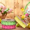 Easter Spring Ribbon Pastel Spring Color Craft Ribbon Easter Fabric Ribbon Decor Decorative Gift Wrapping Ribbon Rolls