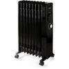 Oil-filled Radiator - 2000 W - DOMO - DO7327R - 42.5 X 28 X 64 Cm - Black