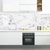 10/15 см белая мраморная текстура, наклейки на плитку, кухонный фартук, маслостойкий шкаф для ванной комнаты, водонепроницаемые наклейки на стены