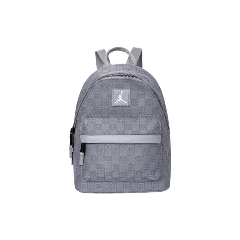 Jordan Polyester Backpack Small Unisex Concrete Gray Jordan JD2313004TD-004