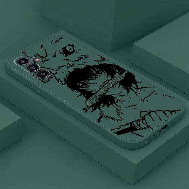 Чехол-капа с изображением аниме «Убийца Демонов» для Samsung Galaxy A13 A12 A52s A33 A13 A73 A53 A42 A72 A22 A52 A32 A23, роскошный квадратный жидкий чехол