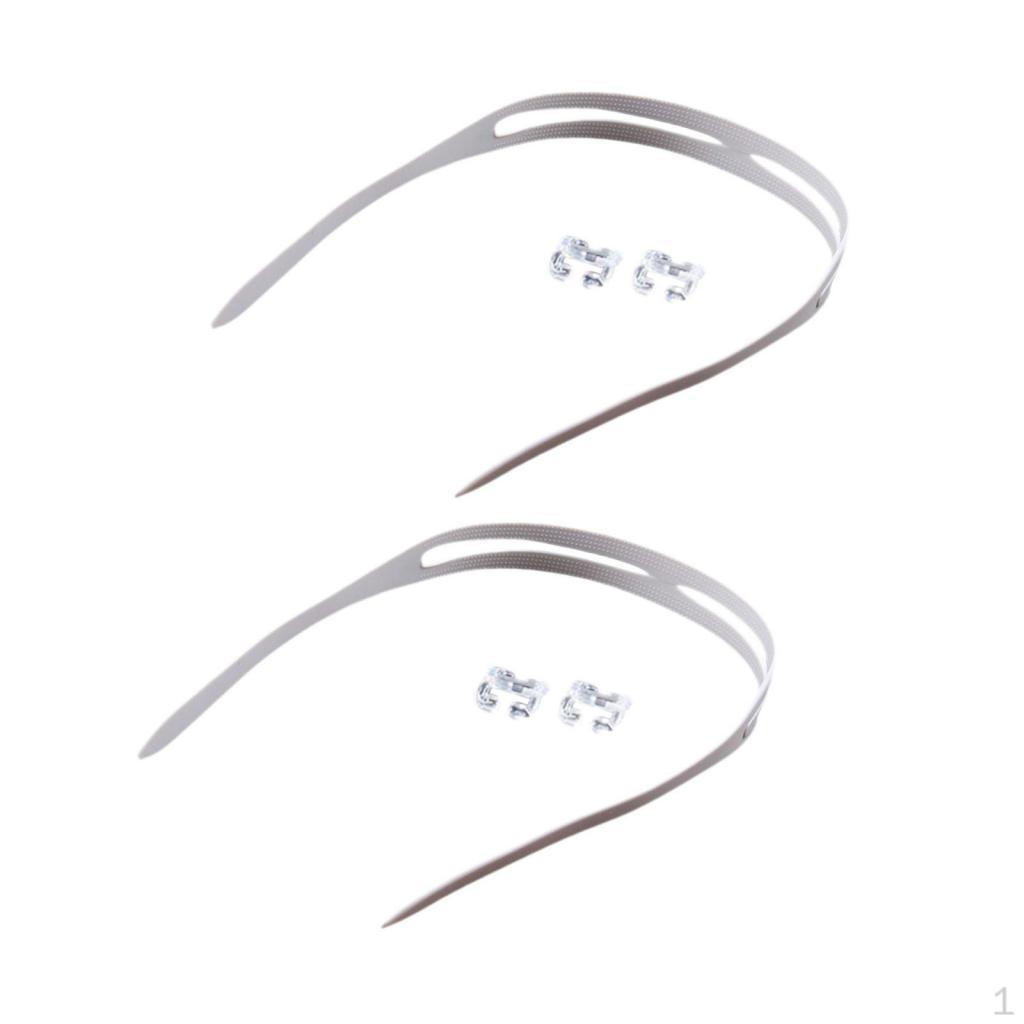 Для плавательных очков, с клипсами, портативные, силиконовые, для серфинга, подводного плавания и сноркелинга.