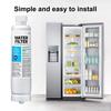 Reduce Contaminant Activated Carbon Useful Leak-proof Reduce Chlorine Refrigerator Water Filter Fridge Water Filter