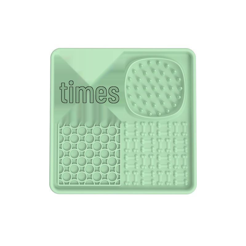 Силиконовый коврик для вылизывания для питомцев, миска для медленного кормления для собак с присоской