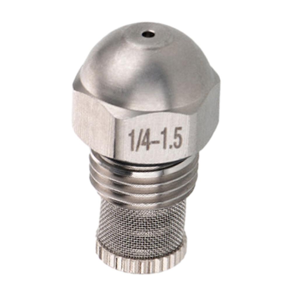 1/4BSPT распылительная форсунка с диаметром отверстия 0,3-1,5 мм для увлажнения, охлаждения, испытания на туман, нержавеющая сталь, мелкодисперсный распылитель