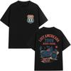 Rapper MGK Lost XX Americana Tour 2026 Spring summer Graphic Printed TShirt Harajuku Fashion Casual pure Cotton Streetwear