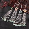 Girl Gift Long Tassel Chinese Style Brooch Women Hanfu Ornament Cheongsam Accessory Fashion Jewelry