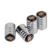 4PCS Alloy Car Wheel Tire Valve Stem Caps Covers For Cadillac ATS BLS CT4 CT6 CTS EXT SLS SRX STS XLR XT4 Escalade Deville DTS zjvc48