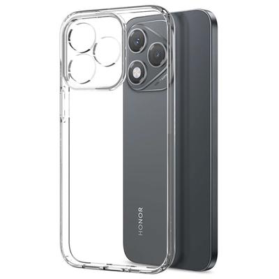 Чехол NORTHJO For Honor 400 Lite 5G, мягкий прозрачный ТПУ чехол для телефона с защитным стеклом