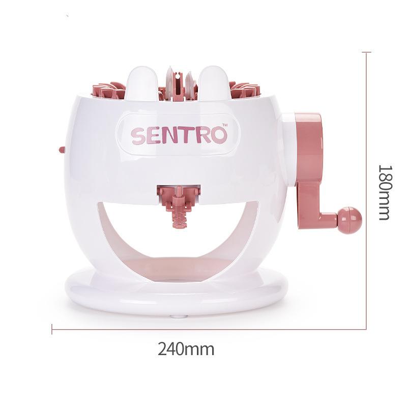 22/32/40 Needles Smart Weaving Round Loom,Knitting Board Rotating Double Knit,Loom Machine Kit for Adults/Kids DIY Knit Scarf Hat Sock