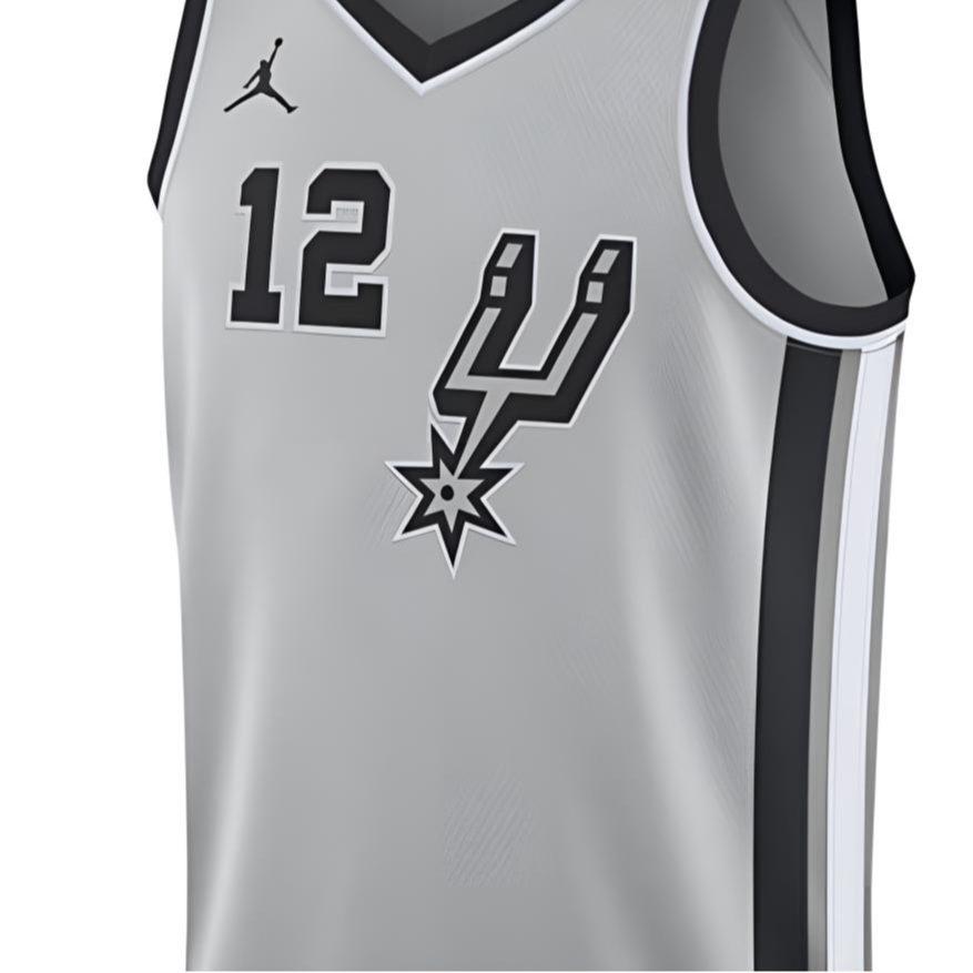 Jordan Basketball Jersey Men's Gray CV9494-009