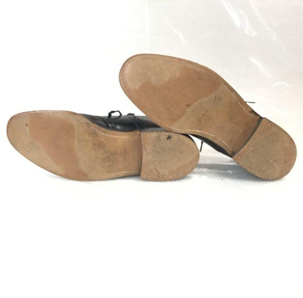 70s-80s Vintage Goodyear Welt Saddle Shoes Men’s 9.5 27.0-27.5 Brown Pebble Leather(USED)