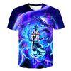Футболка Dragon Ball для детей, футболки, аниме-фигурки, футболка Son Goku Super Saiyan, футболки для мальчиков, детская одежда, летняя одежда с коротким рукавом