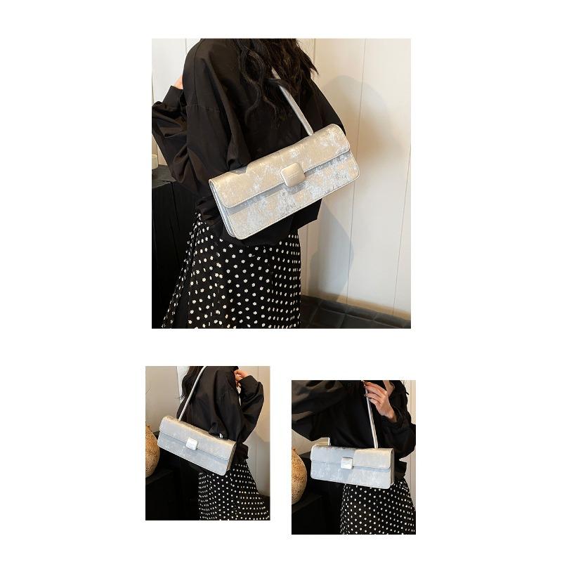 2024 весна/лето, новая модная сумка в стиле ретро, ​​французская маленькая и популярная индивидуальная и атмосферная ручная женская сумка на одно плечо под мышками