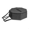 Hat Box for Travel Zipper Closure Carrier Wear Resistant Dia 17" Holder