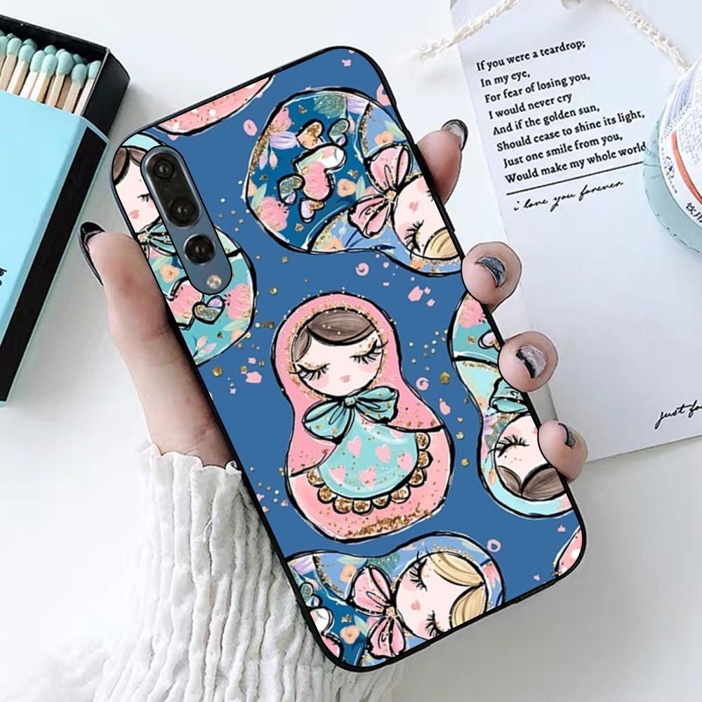 Russian Dolls Matryoshka Phone Case For Huawei P 8 9 10 20 30 40 50 Pro Lite Psmart Honor 10 Lite 70 Mate 20lite