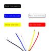 2X 12V 24V 30cm Car Truck Rear Stop Brake Tail Light Taillight Signal Lamp Indicator Trailer Truck Lorry Caravan Van Waterproof.