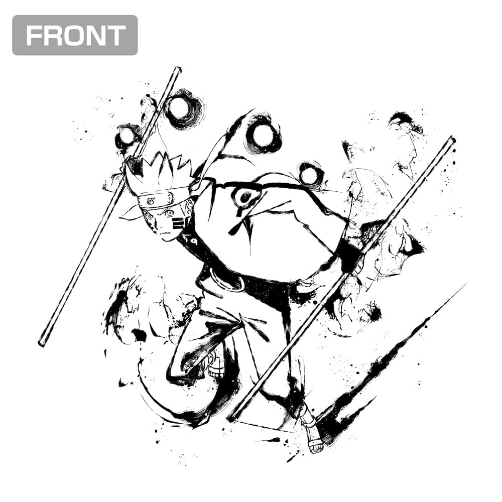 Cospa NARUTO Shippuden Naruto БЕЛЫЙ размер S [Официальный] Футболка Sumi-e Ver.