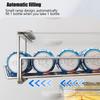 Drink Organizer For Fridge Automatic Drink Dispenser Soda Can Organizer Rack Stainless Steel Can Storage Holder For Refrigerator