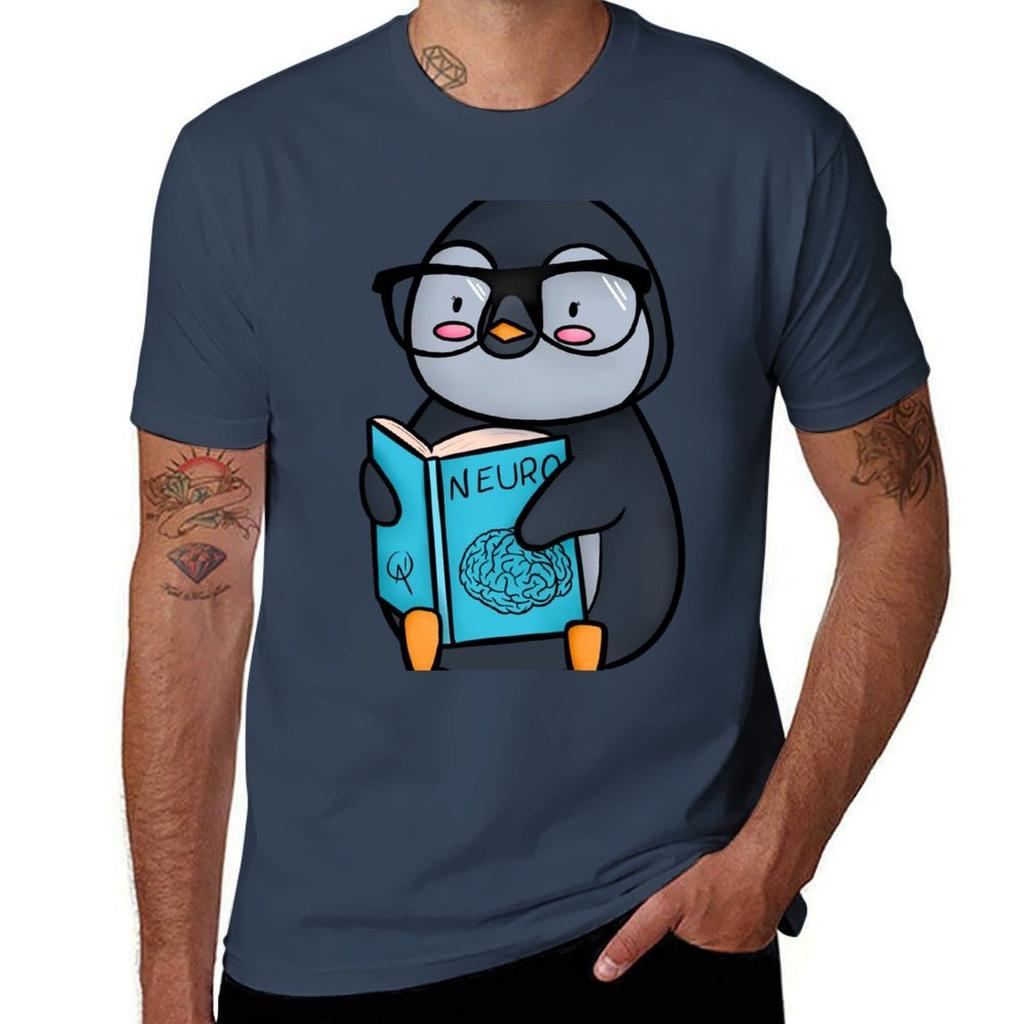 Smart Penguin Tshirt Sweat Absorbing Sports Tee Shirt
