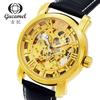 GUCAMEL мужские механические часы модные деловые полые механические часы мужские все золотые мужские часы