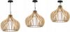 MODERN WOODEN LED CEILING HANGING LAMP