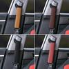 Leather and Suede Car Seat Belt Shoulder Cover Seat Belt Pad Car Styling Interior Seat Belt Cover Accessories