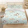 Cartoon Snail Duvet Cover King Queen Size Colorful Animals Bedding Set for Kids Teens Adults Wild Reptile Polyester Quilt Cover