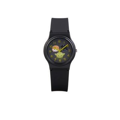Часы Cue and Cue Analog Disney TSUMTSUM 10 ATM Водонепроницаемый уретановый ремень для девочек Черный [Citizen Q&Q] [Q&Q] V06A-506VK
