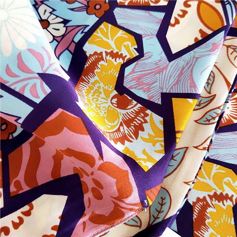 Маленький шарф женский длинный стиль весна и осень двухстороннее украшение универсальный зимний маленький шарф профессиональный шарф длинный шарф аксессуар