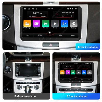 Navifly 9'' 2din Android Carplay автомобильный радиоприемник мультимедиа видеоплеер GPS для Volkswagen Golf 5 6 Polo Passat B6 B7 CC Skoda Jetta