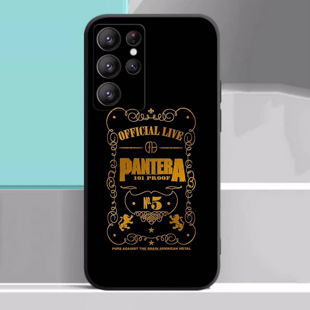 Чехол для телефона музыкальной группы P-Pantera для Samsung S 24 fe 25 Ultra plus 20 lite 21 30 22 23 24 22 Ultra 5G Fundas