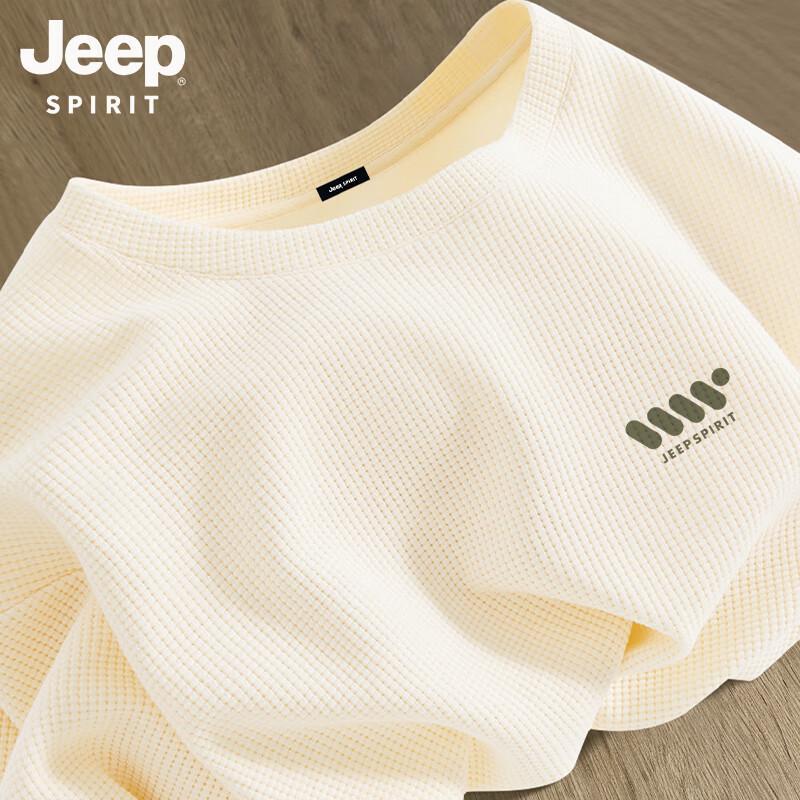 Мужская вафельная футболка с коротким рукавом JEEP SPIRIT