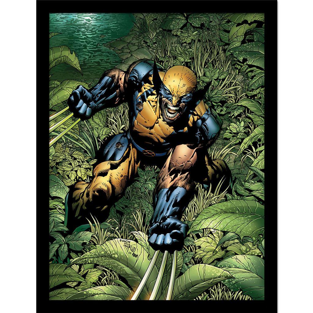 wolverine Плакат в рамке Savage