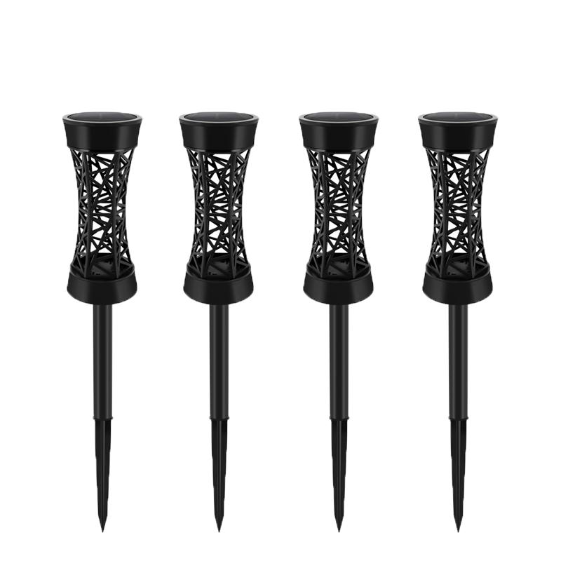 1/2/4 PCS Solar Pathway Lights Outdoor LED Lamp with Warm/Colored Light Solar Garden Lights Landscape Lawn Lamp for Yard Patio