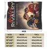 Heated Rivalry Blanket Flannel Canadian TV Show Super Soft Throw Blankets for Outdoor Travel Bedspread