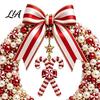 Art And Craft Supplies for Holidays DIY Christmas Pearl Wreath Kit, Handmade Beaded Holiday Door Decor, Garland Crafting Set Wall Hanging Elegant