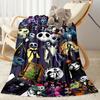 Christmas Nightmare Blanket Soft & Cozy Great for Picnics Bedding Bed All-Season Use Modern Style Unique Gift for Family and Friends Camping