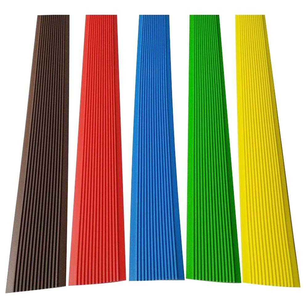 PVC Anti-Slip Stair Strip Non Slip Staircase Sticker Step Protector Rug Kindergarten