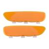 53148383012 BM2556101 2Pcs Amber Lens Front Bumper Side Marker Reflector 63148383011 Fit for BMW E46 3 Series M3 2D Coupe