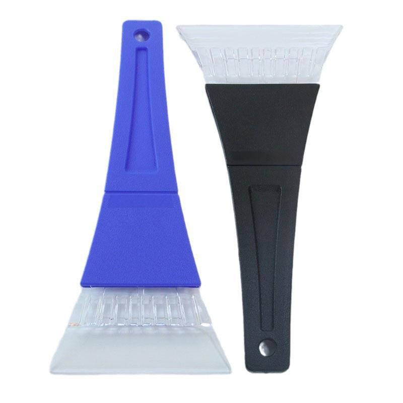 Portable Plastic Car Windshield Snow and Ice Scraper - Winter Tool, No Car Damage