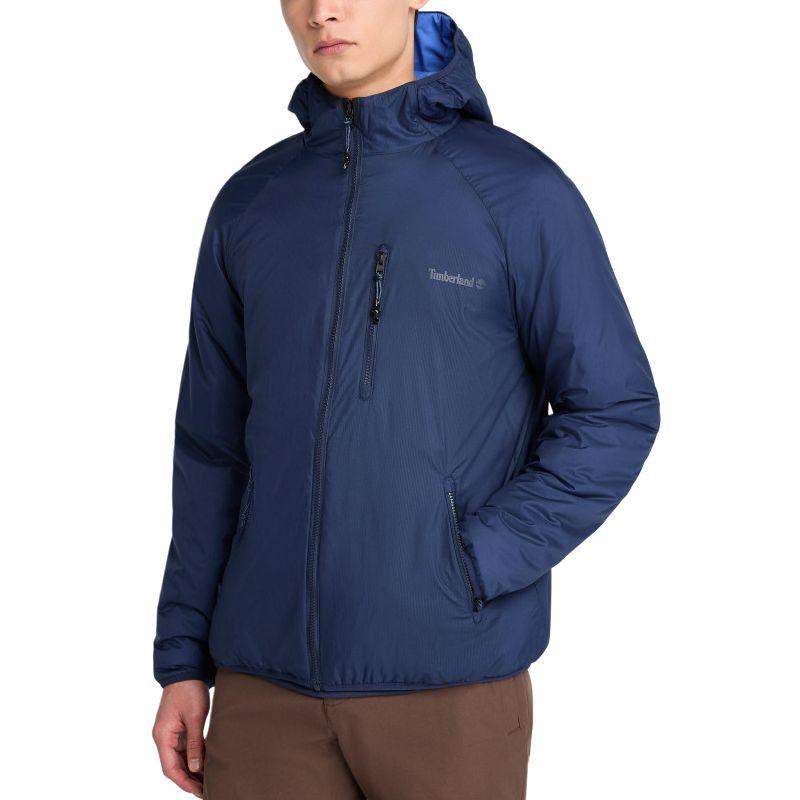 Timberland Primaloft Ветрозащитная Теплая Хлопковая Куртка с Капюшоном и Длинным Рукавом Мужские куртки A6A57-451
