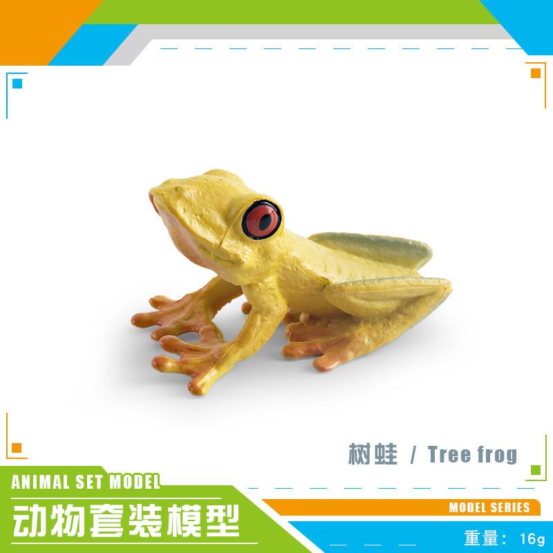 Коллекция реалистичных пластиковых моделей лесных животных, включающая милых статичных мышей, лягушек, крокодилов, коал и скунсов