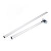 725mm RV Foldable Table Leg Aluminium Alloy Detachable Wall Mount Leg Stand with Guide Rail for RV Motorhome Vehicle