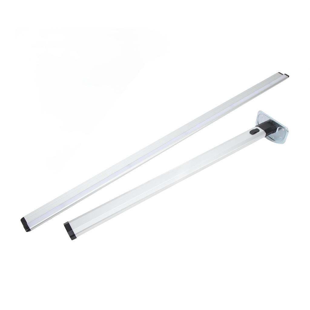 725mm RV Foldable Table Leg Aluminium Alloy Detachable Wall Mount Leg Stand with Guide Rail for RV Motorhome Vehicle