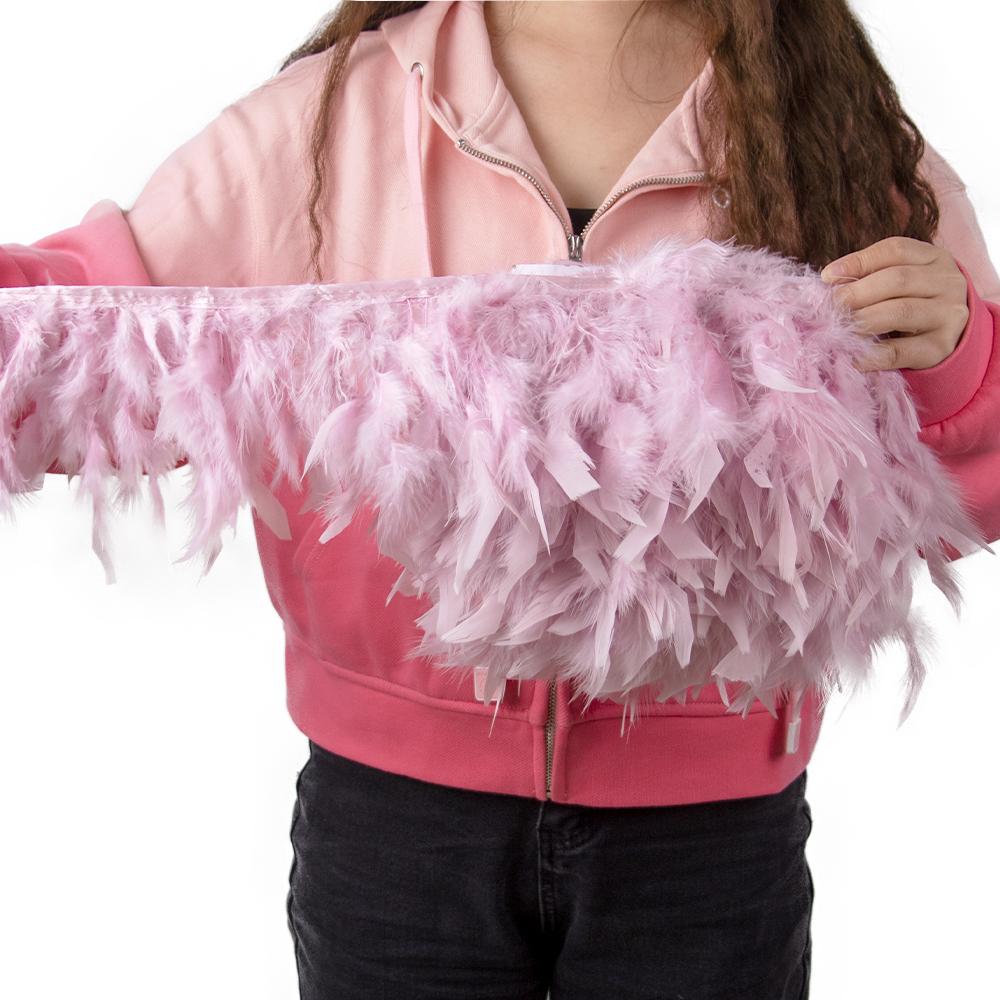 Разноцветная натуральная отделка из перьев индейки, лента из перьев марабу, украшение для свадебного платья, юбки, шитье, рукоделие 10-15 см