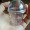 & Kitchen Baking Plastic Popcorn Ice Cream Cups Cake Decorating Miniature Frappuccino Cup Cover Lid