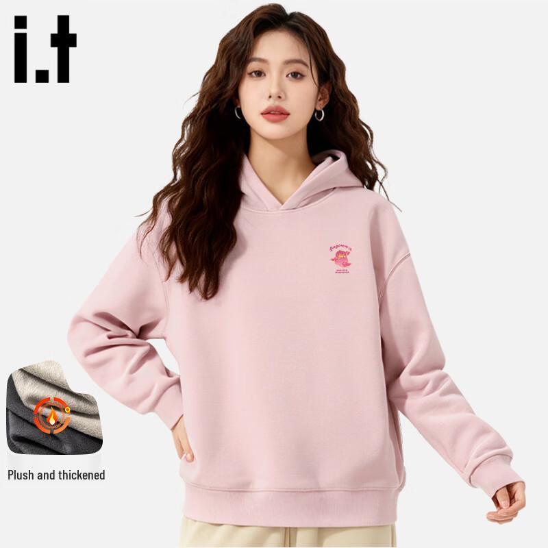 Fingercroxx IT Men's Chinese Style Fleece-Lined Hooded Sweatshirt