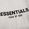 Худи Fog Essentials с flocked-буквами - Унисекс, свободный крой, с подкладкой из плюша